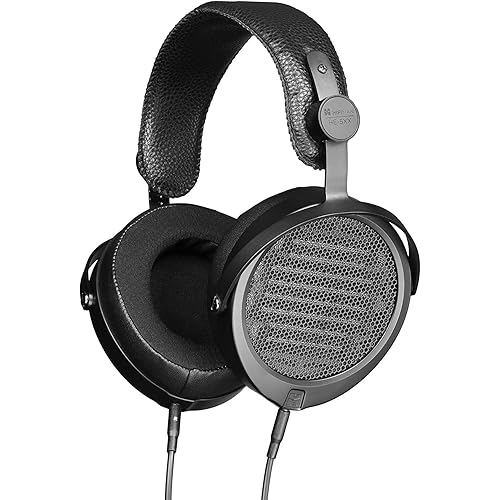 DROP + HIFIMAN HE5XX Planar Magnetic Over-Ear Open-Back Headphones, Black