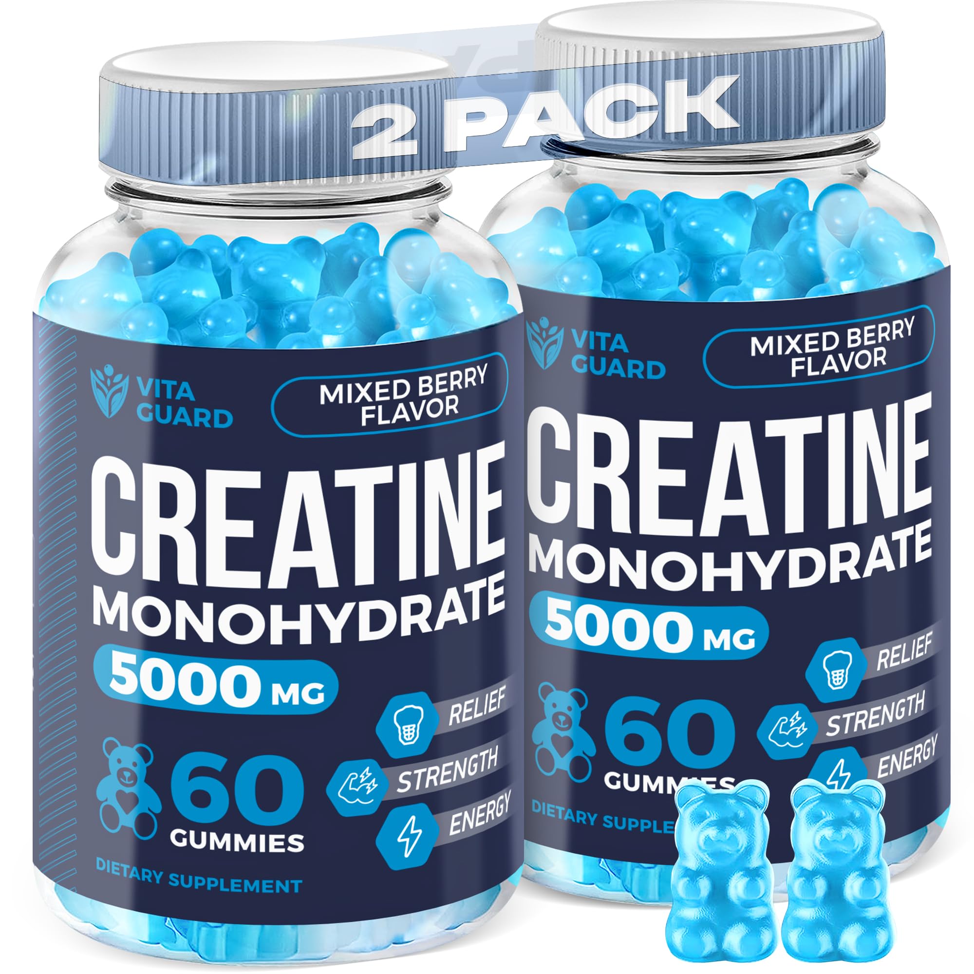 Vita Guard Creatine Gummies 2pk