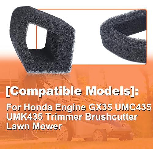 Miniatura 4 de 17211-ZOZ-000, filtro de aire. Kit para Honda Engine GX35 UMC435 UMK435 recortadora desbrozadora cortadora de césped.