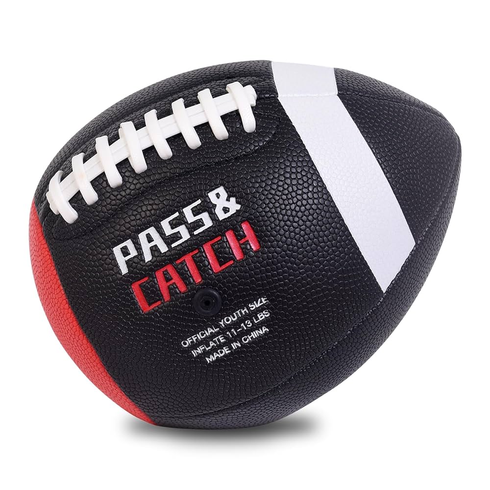 TDE フットボール Amazon.com : PassCatch Training Football Peewee Kids Youth