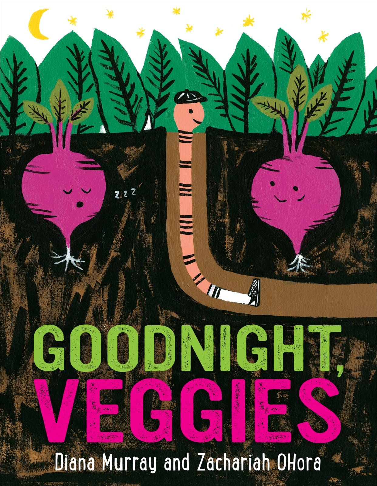 Goodnight, Veggies: A Bedtime Picture Book About Garden Vegetables