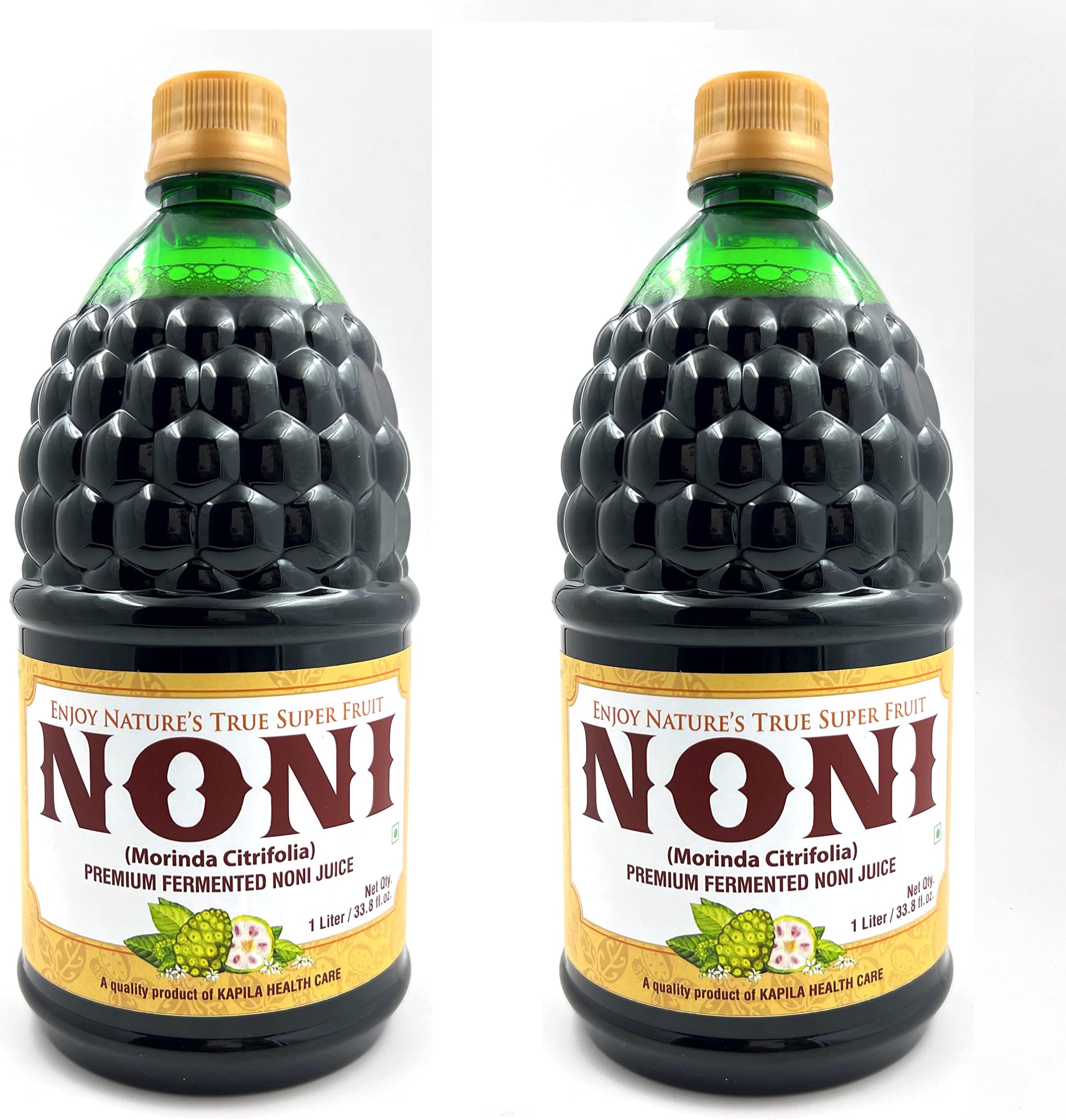 Kapila NONIJuice 2 Litres (1L+ 1L) for Immuniy Booster, Diabetic Care, Rich in Antioxidants Boosts Energy, Sugar Free Juice