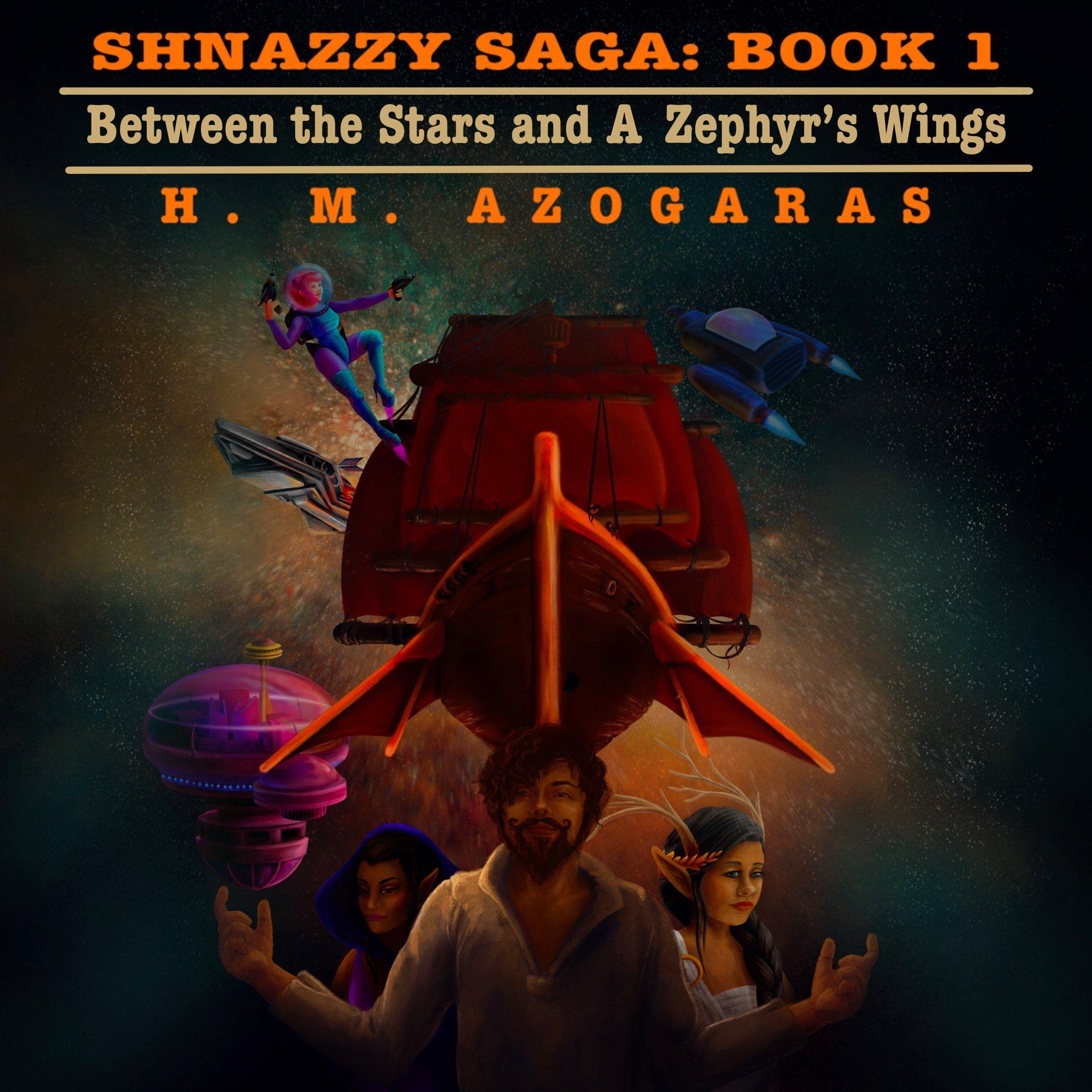 Cover art for Between the Stars and a Zephyr's Wings