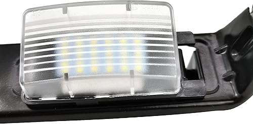 Miniatura 4 de 1 marco de soporte para placa trasera + 2 piezas de iluminación LED completa para placa Infiniti G35 G37 Reemplazo # 96252-JL00A