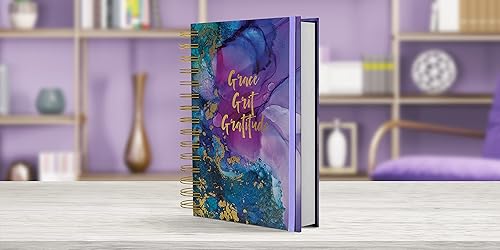 Miniatura 130 de Designer Greetings, Designer Papers - Diario de tapa flexible con banda elástica, diseño "Follow the Rainbow", 320 páginas (6 x 8.25 pulgadas)