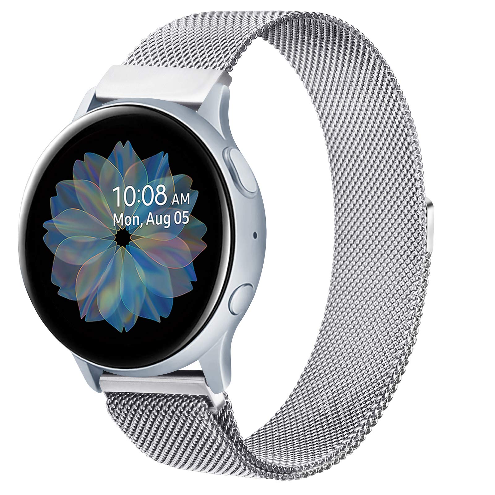Cloud Silver Samsung Active Silver 44mm Stainless Steel Samsung