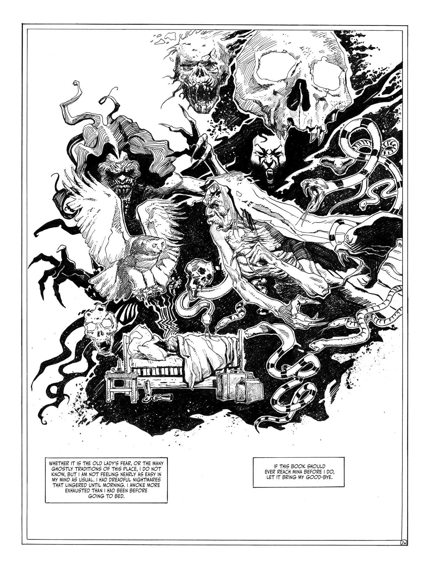 Dracula by Georges Bess (Bram Stoker's Dracula)