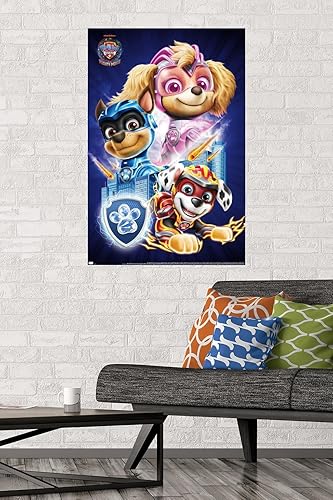 Miniatura 2 de Trends International Paw Patrol The Mighty Movie - Póster de pared de grupo