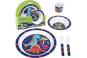 5 Pc Mealtime Baby Feeding Set for Kids and Toddlers