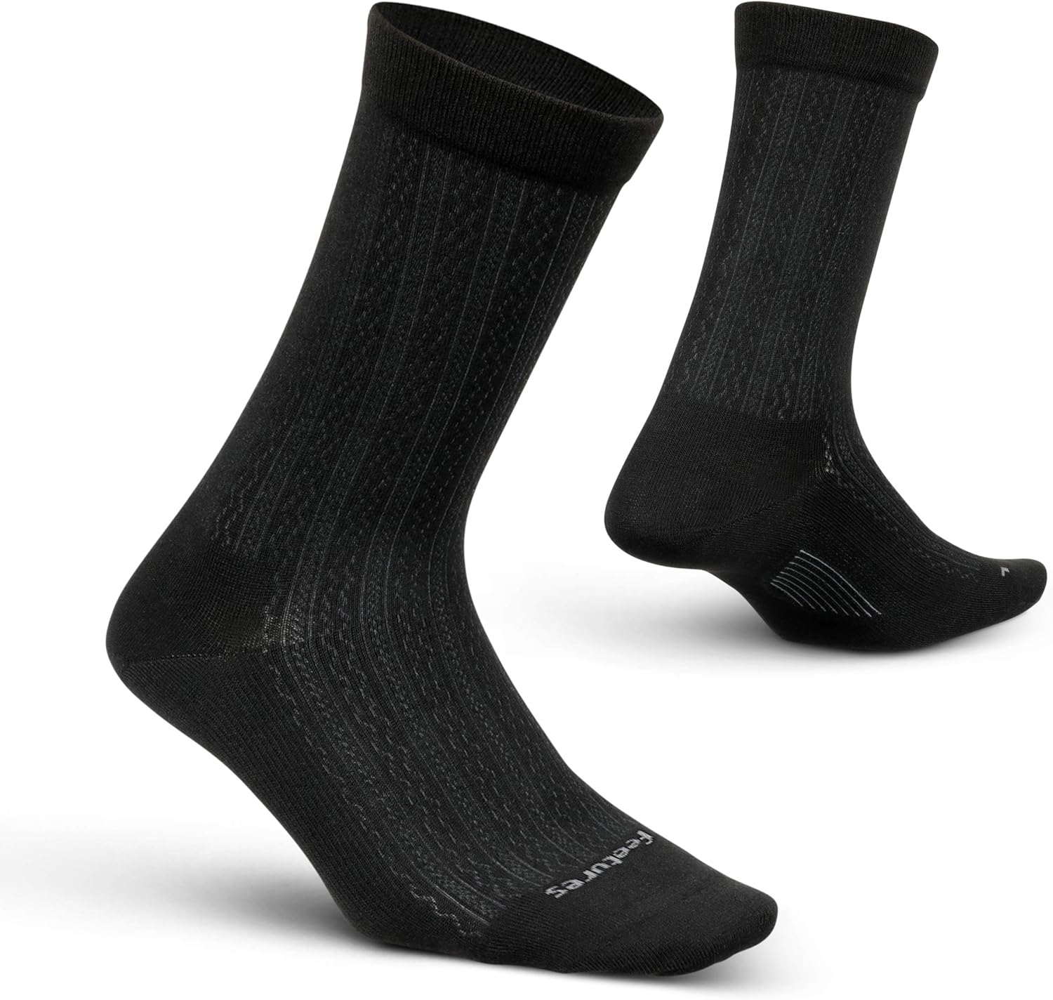 Feetures Everyday Ultra Light Cushion Crew Sock for Women - Moisture-Wicking Socks - (1 Pair)