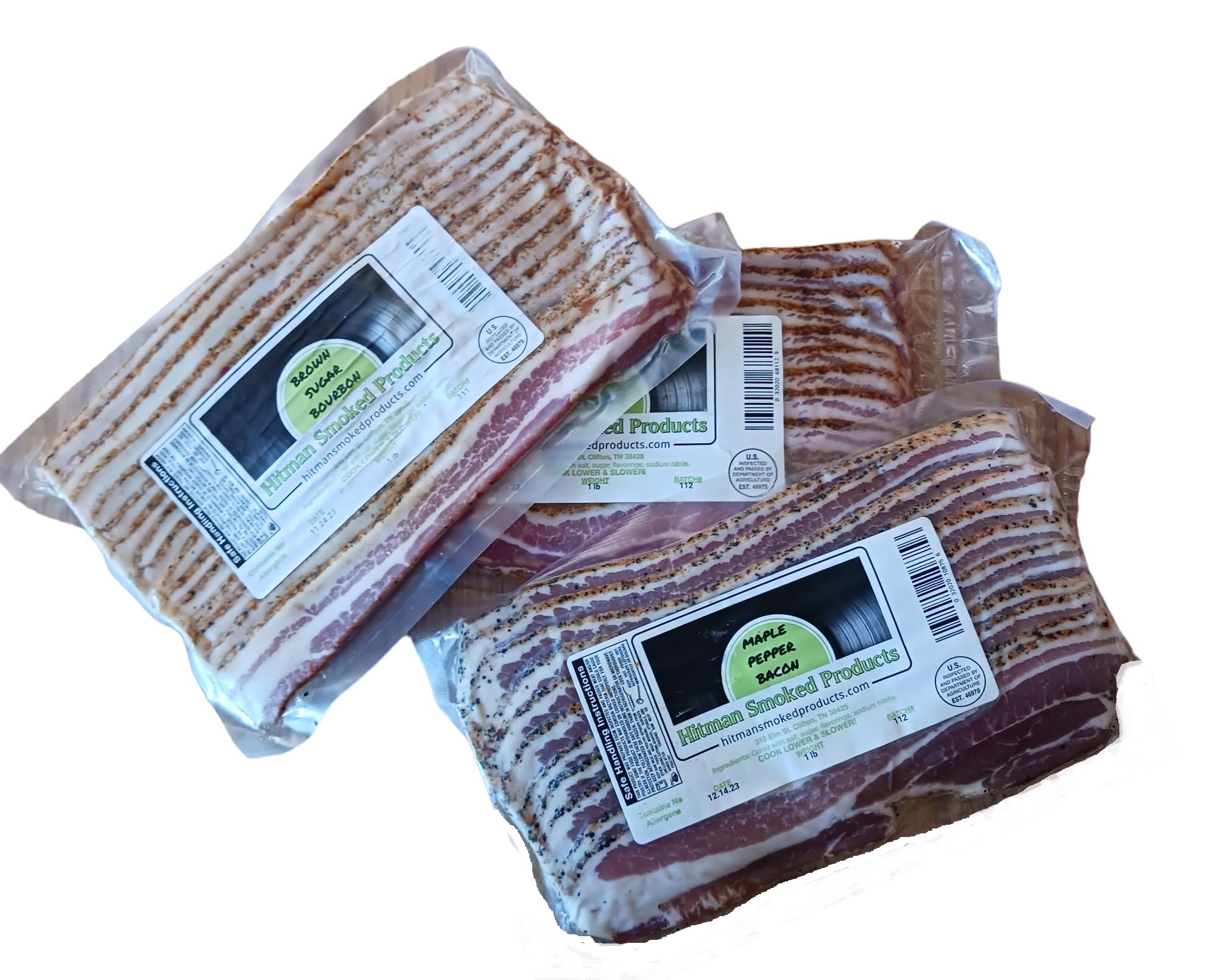 Bacon FreakDry Cured Gourmet Bacon Sampler 48 ounces Total