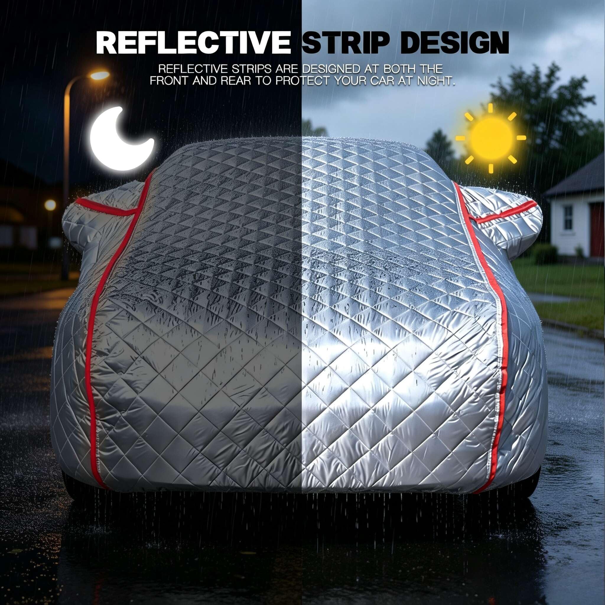 Funda Coche Antigranizo para Opel Cascada Cabriolet,Funda Coche Exterior,Engrosamiento ProteccióN contra Granizo,Impermeable Resistente UV Polvo Lluvia Nieve