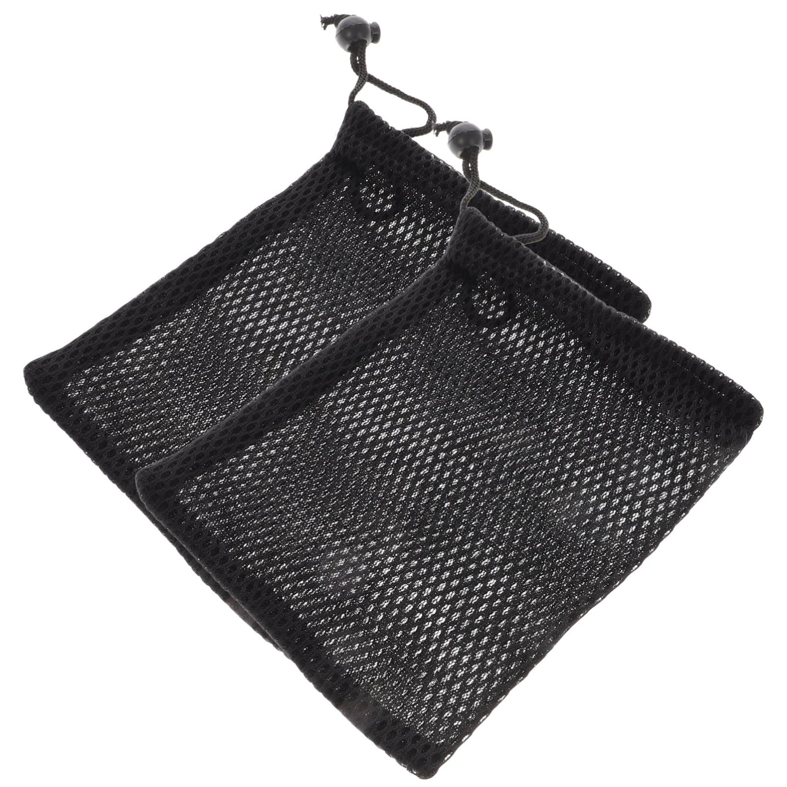 YARNOW 2pcs Small Drawstring Bags for Cube Puzzles and Sundries Lint Reusable Storage Pouches Versatile Organizers for Outdoor Use and Accessories