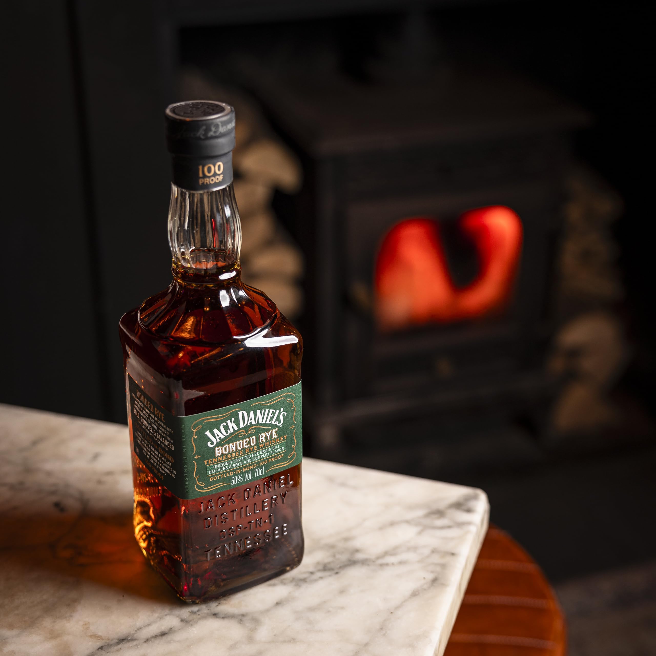 Jack Daniel's Bonded Rye Tennessee Rye Whiskey, 50% Vol Alcohol, 700 ml