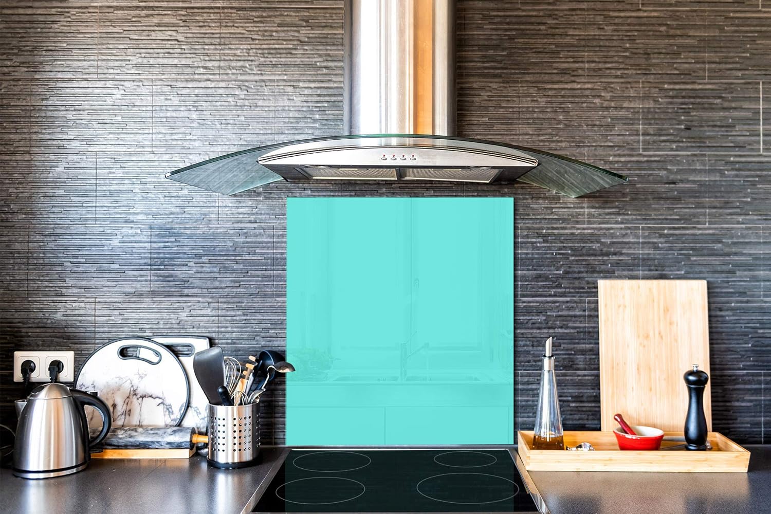 Toughened glass backsplash – Art glass design printed glass splashback BS26B Series of colors: