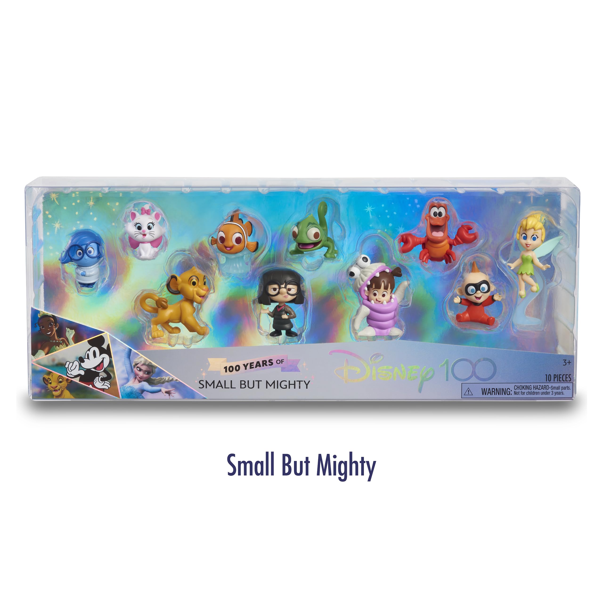 Disney 100 Pack, Collectible Toy with Disney Characters, Including