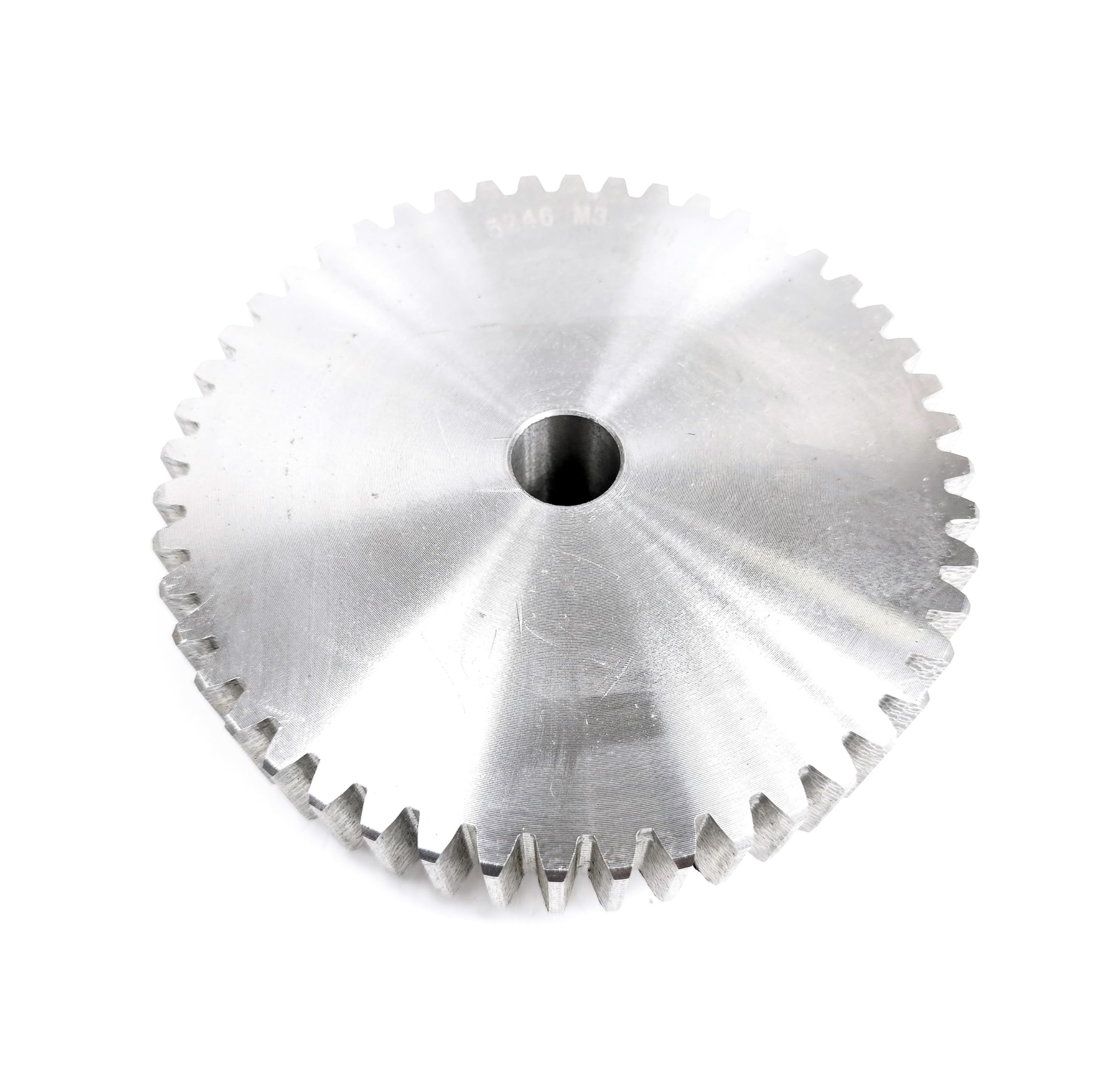 Zahnrad Modul 3 48 Zähne mit Nabe Marka Ozdowski For Farming hochwertiges Stirnrad aus massivem Stahl C45, Präzisions-Antriebstechnik, Z=48