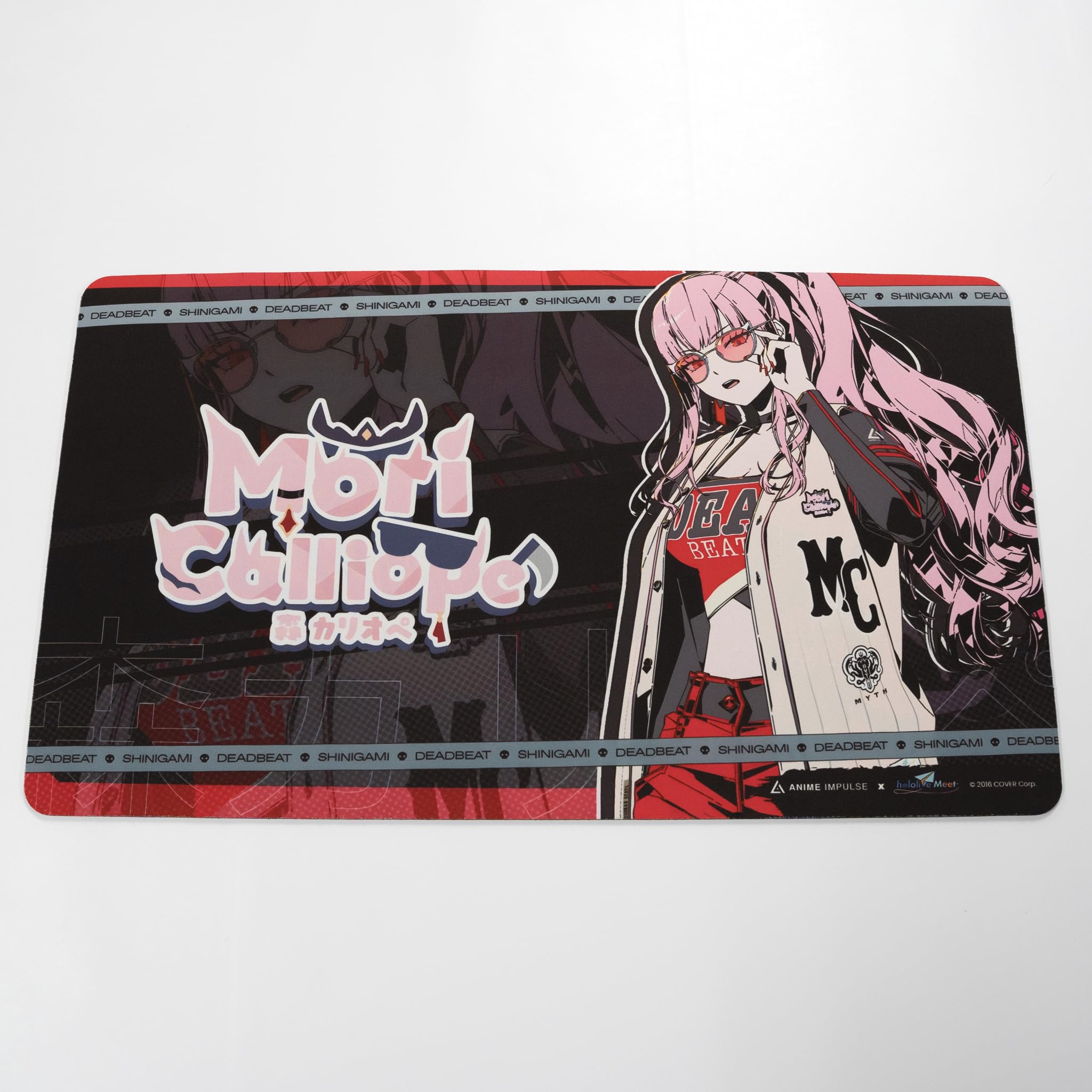 Amazon.com: ANIME Impulse x Mori Calliope Desktop Gaming Mousepad