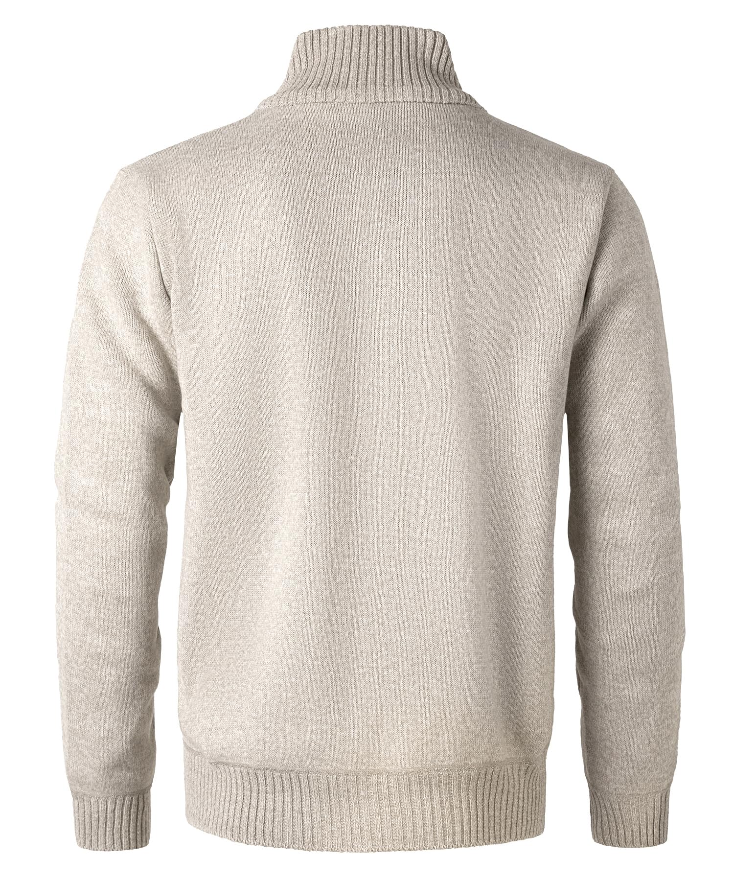 Hommes Cardigan Pulls Manteaux Tricoté Casual Ouvrez-Front Zippé Gilet Automne Hiver Chaud Pull Sweat avec Col Debout