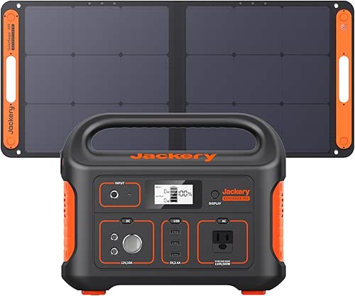 Jackery Solar Generator Explorer 500, 518Wh Portable Power Station Mobile
