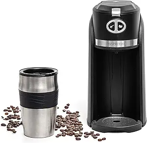 Mixpresso 2 in 1 Grind & Brew Automatic Personal Coffee Maker