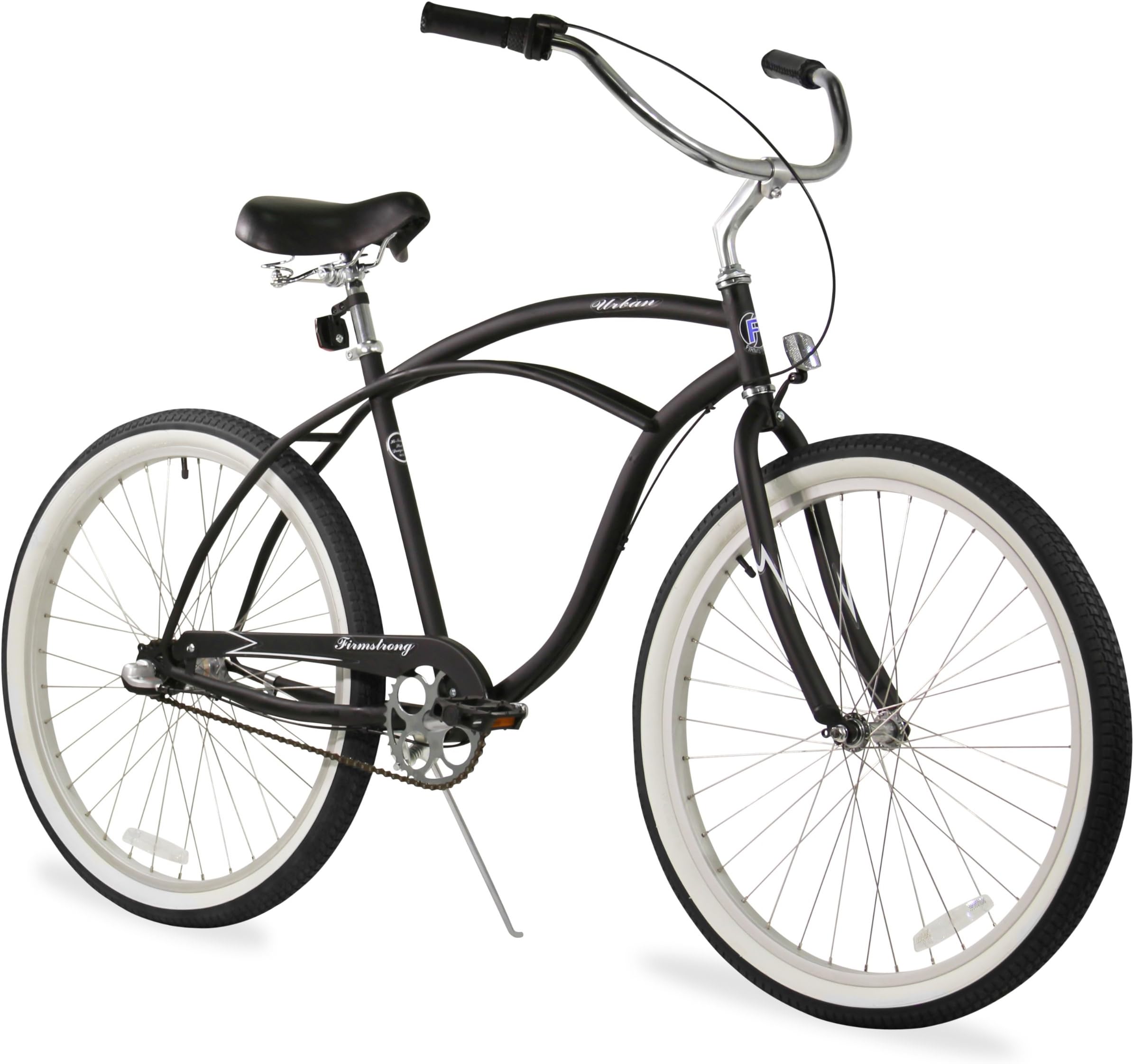 Firmstrong Urban Man Beach Cruiser Bike, Mens Bicycle