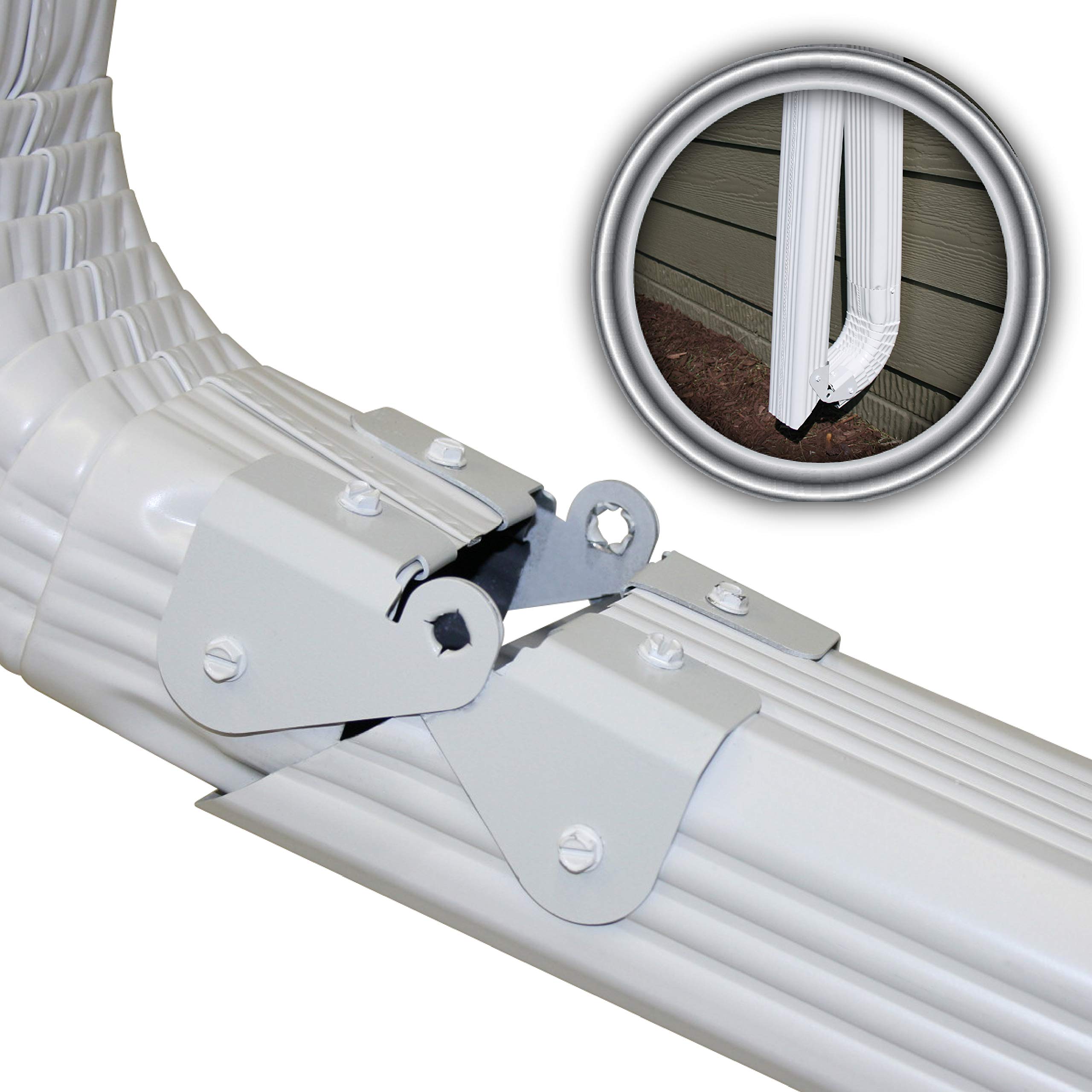 Buy Zip Hinge 6 Pack Plus 16 Packs of Gutter Extension Hinges w