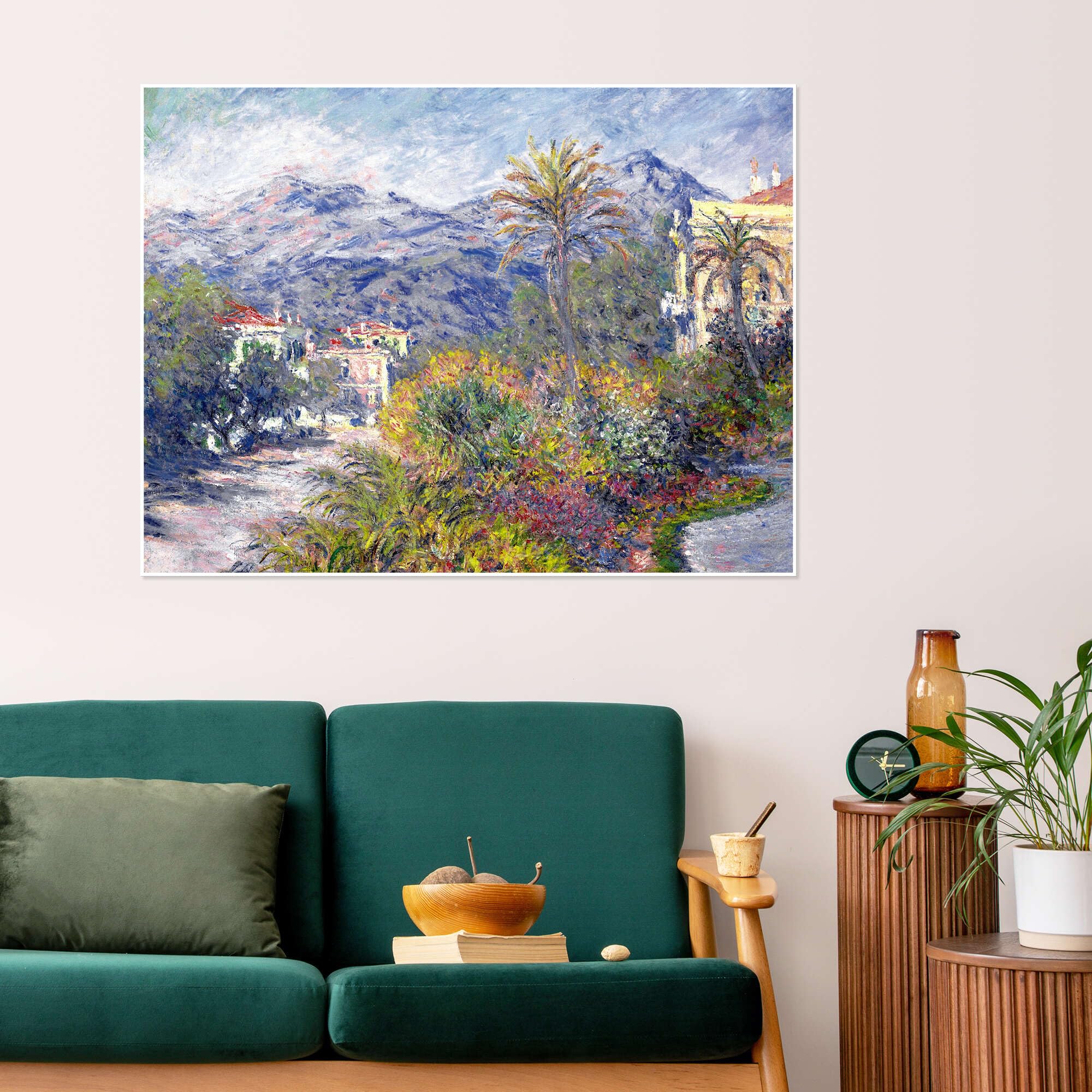 Villas at Bordighera Plakat