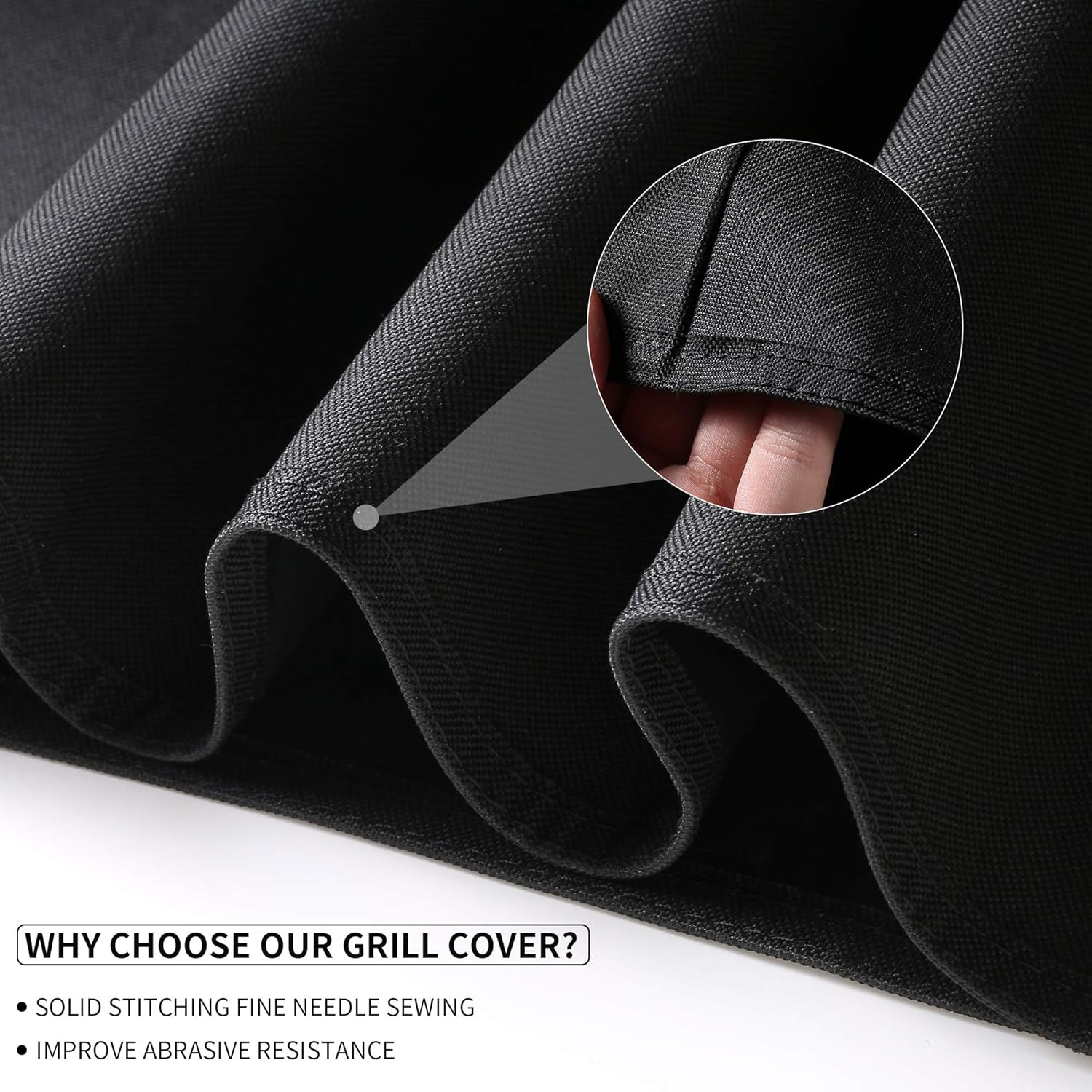 SUPJOYES Cover for XLarge Green Egg, Extra Large Green Egg Accessories, Heavy Duty Waterproof Kamado Ceramic BBQ Grill Covers