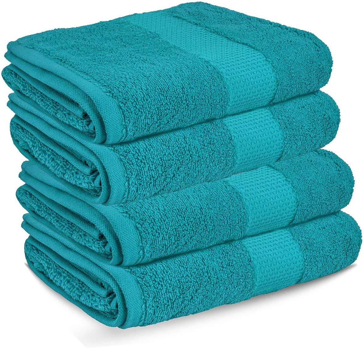 Lions Towels Premium Hand Towels Pack of 4, 100 Egyptian Cotton