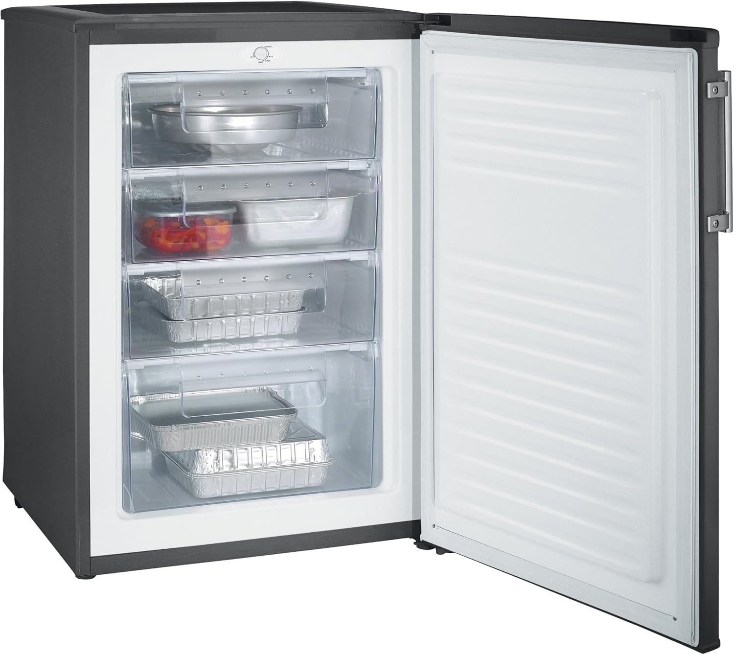 Hoover HFZES485/1B 84 x 55cm 100L Capacity Under Counter Freezer (Black