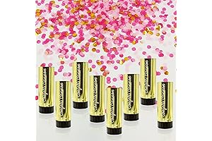 Premium 8-Pack Confetti Cannons for Unforgettable Gender Reveals and Celebrations
