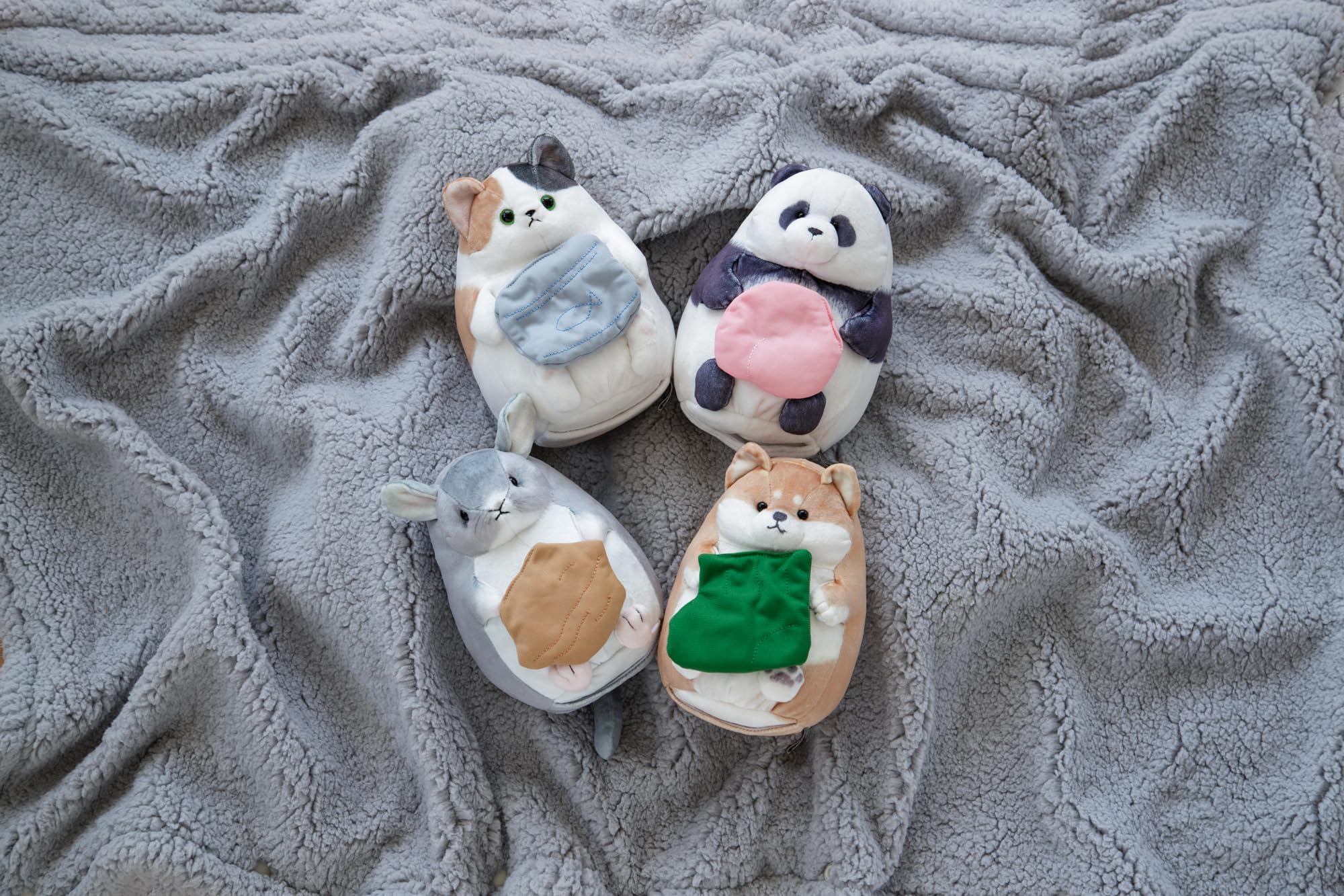 Amazon.co.jp: つまんでアニマルズ ぬいぐるみウォーマー 【しば