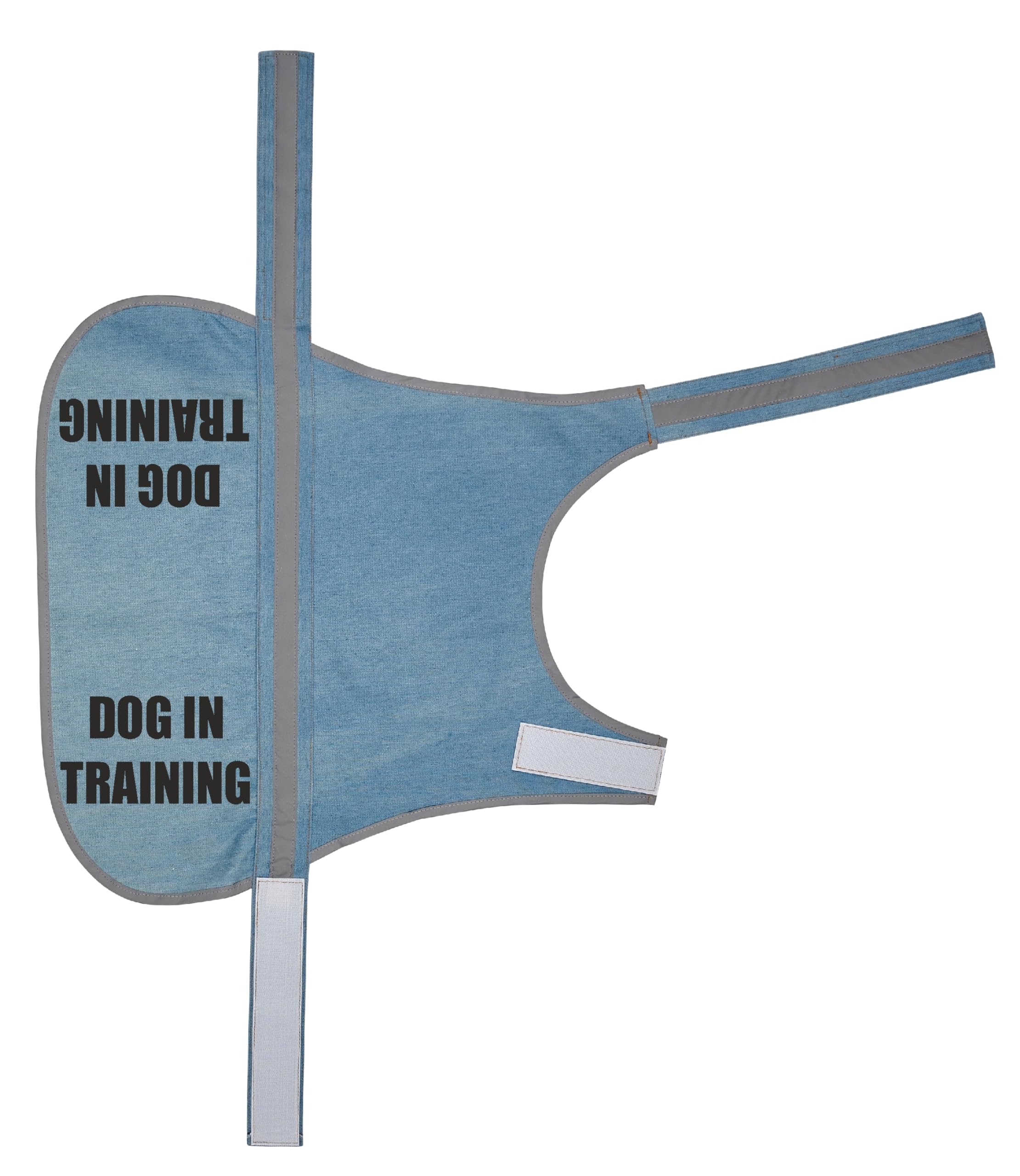 Flexi-Print Dog In Training Vest - Personalised Hi Vis Reflective Coat, Service & Reactive Dog Warning Vest โ image 1