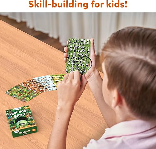 Miniatura 6 de Skillmatics Recuerdos de fiesta (paquete de 15)  Juego de tarjetas de animales espías, bolsas de regalos para niños, juegos educativos de búsqueda y
