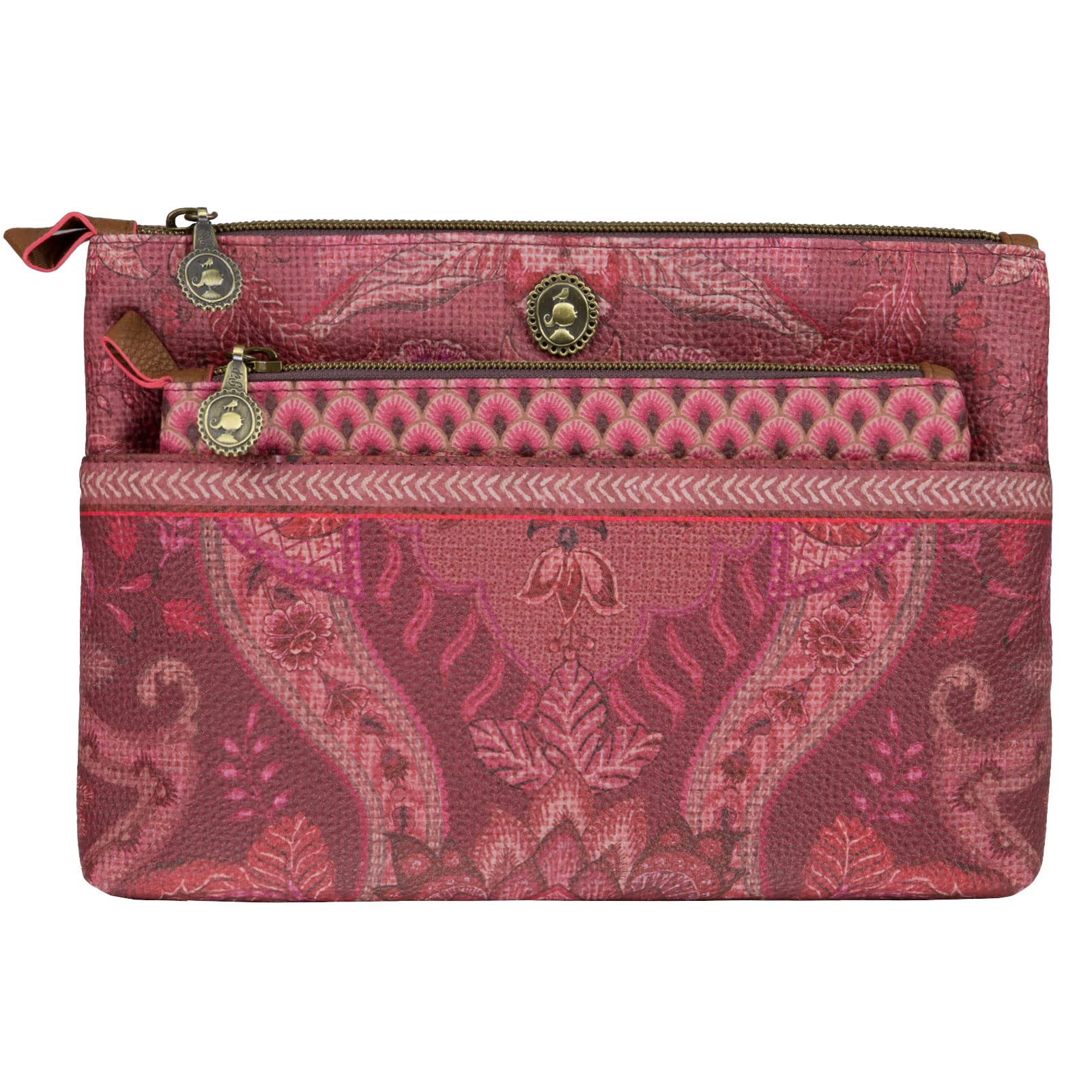 PIP STUDIO Damen Kosmetiktasche Kulturbeutel 2 in 1 Cosmetic Bag Kyoto Festival