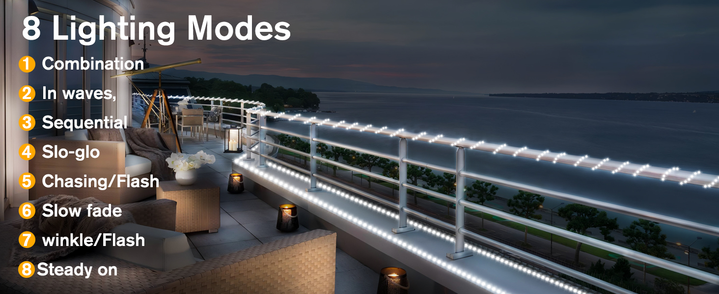 Amazon.com: 100ft LED Rope Lights Outdoor, 720 LED Connectable and