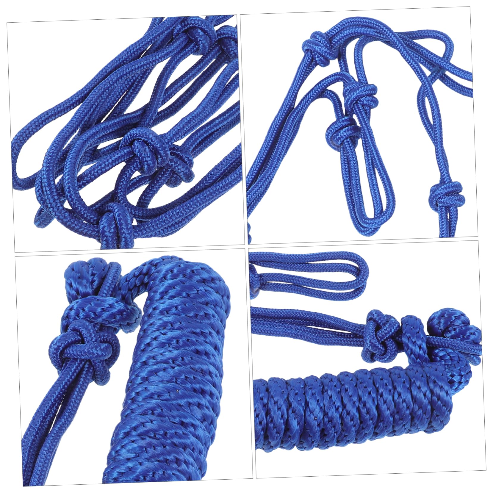 Cabestro De Cuerda Tejida para Caballos De Exterior Accesorio De Entrenamiento Profesional para Montar y Practicar Animales