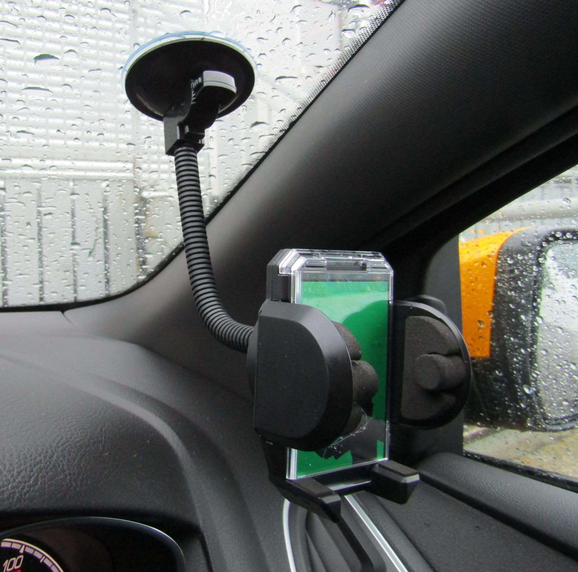 XtremeAuto® Flexible Device In Car Holder - Android, Smart Phone, Sat-Nav With Built In Photo Frame. Expands 35>90mm Wide