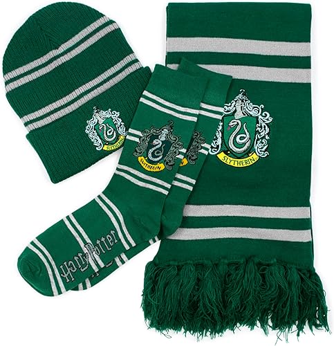 Miniatura 3 de Culture Fly Harry Potter - Calcetines de punto de primera calidad 3 piezas juego de regalo para invierno