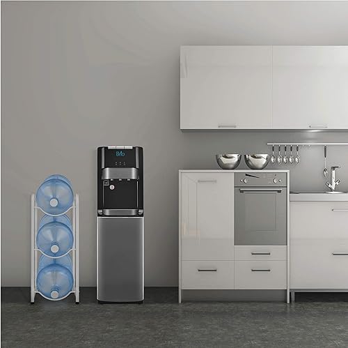 Miniatura 5 de BRIO Soportes de galón de una sola columna (WHITE) (3-TIER)