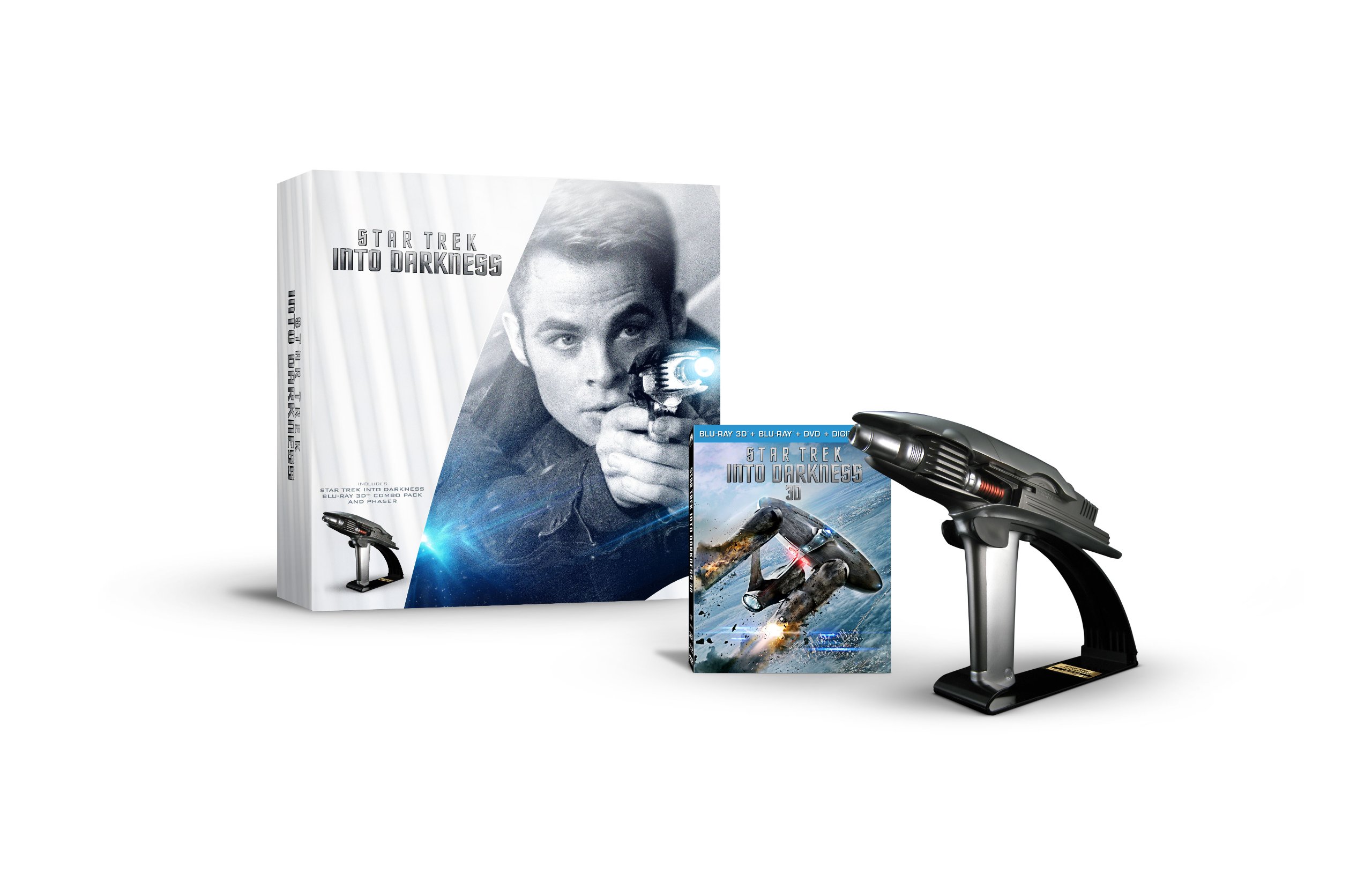Star Trek Into Darkness Starfleet Phaser Limited Edition Gift Set (Blu-ray 3D Combo Pack)
