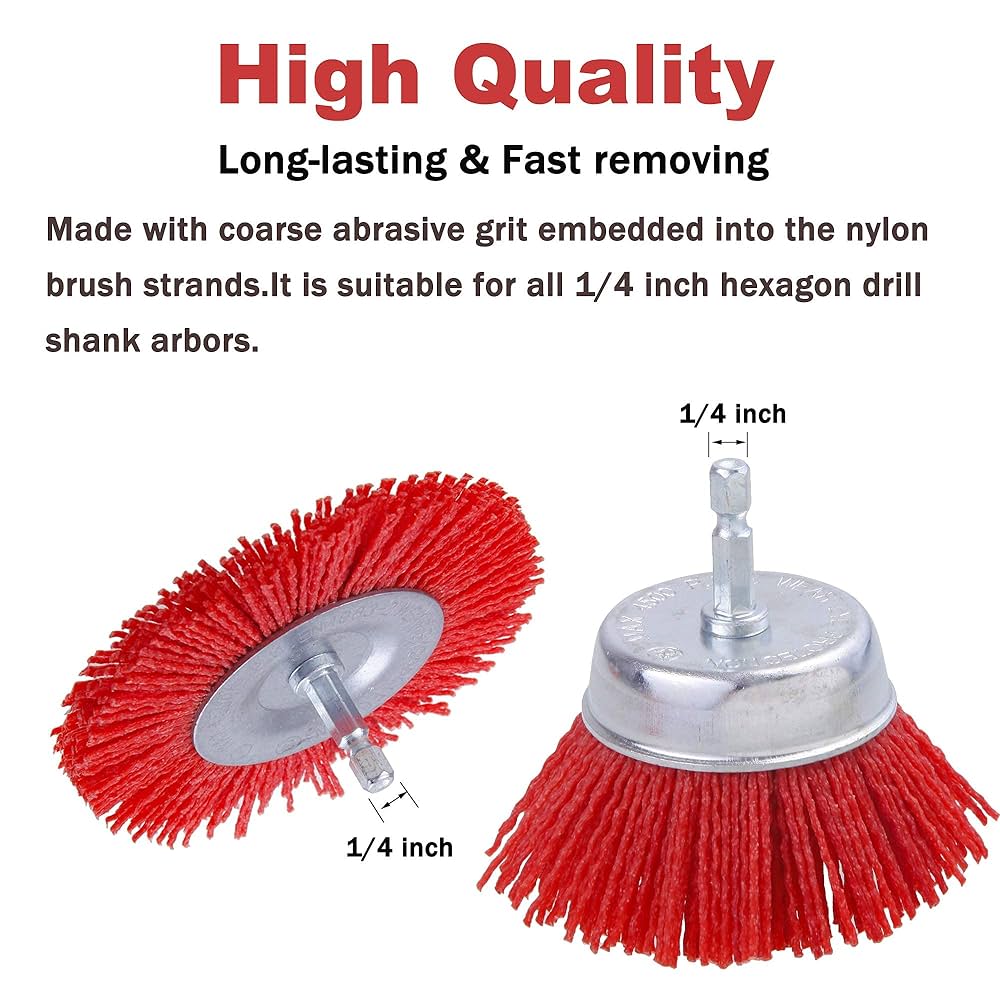 Amazon.com: Rocaris 10 Pack Nylon Filament Abrasive Wire