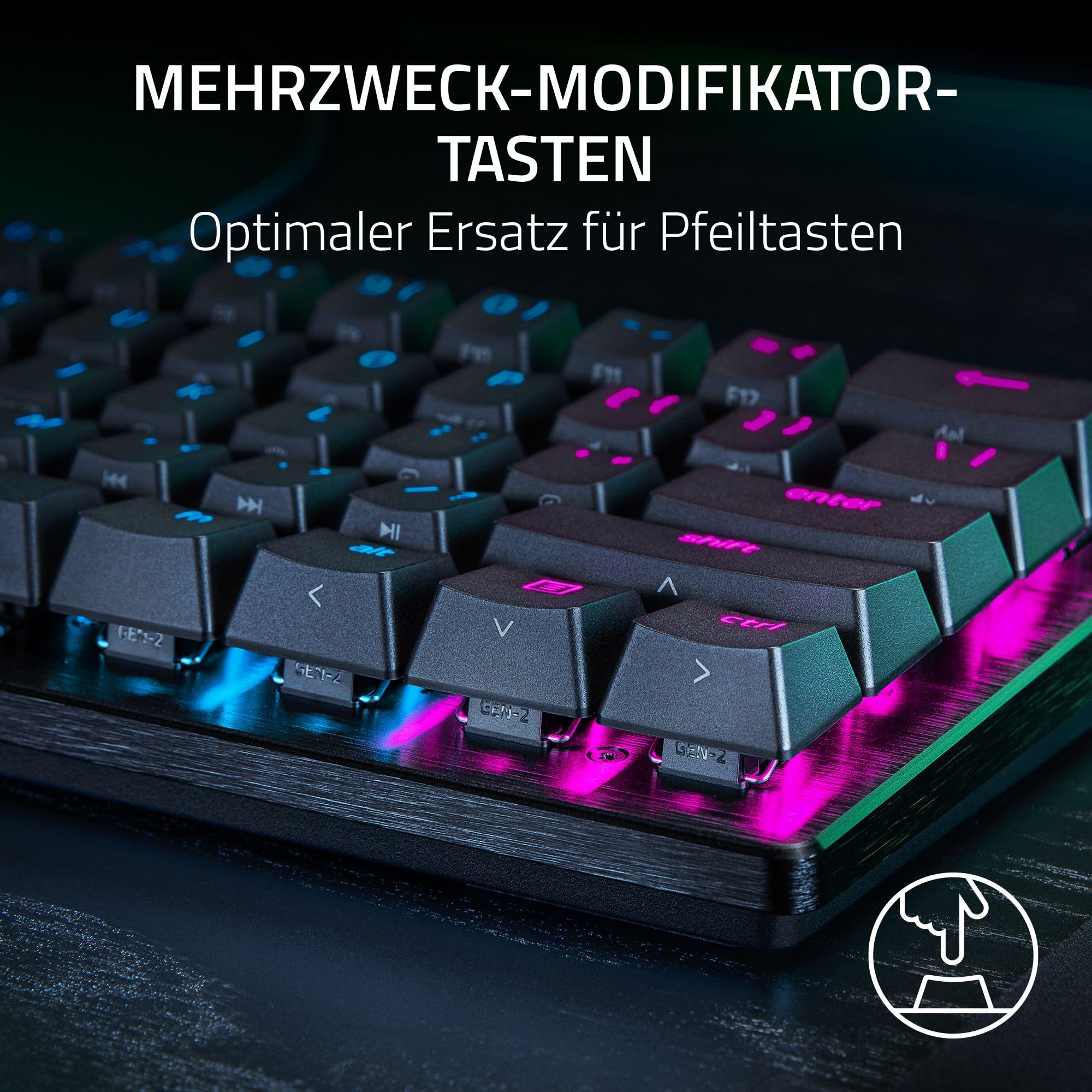 Razer Huntsman V3 Pro Mini - German Layout + Gigantus V2 Large
