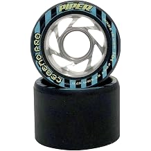 Piper Legend Pro Quad Roller Skate Wheels - Indoor Speed Skating Wheels with VoodooThane Urethane - 63.5mm Performance Wheels for Rhythm, Jam, and Speed Skating - Set of 8