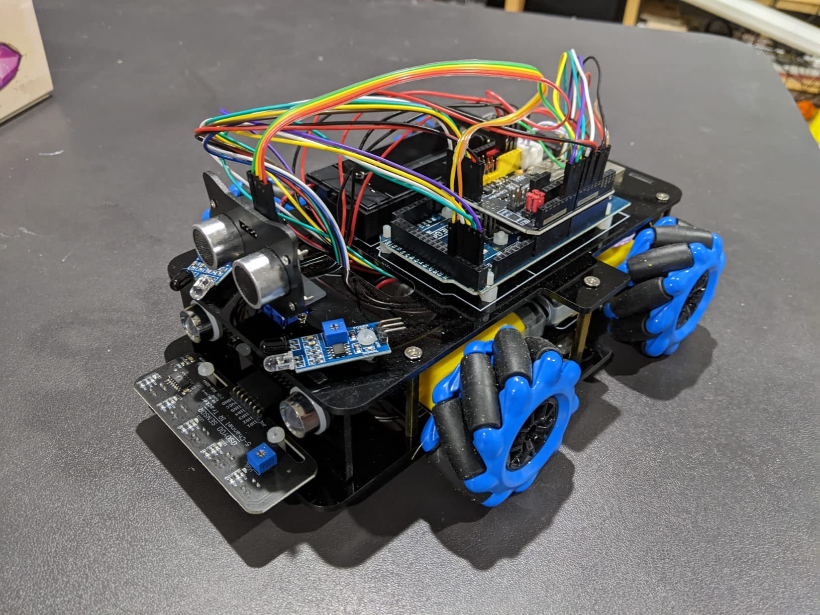 $14/mo - Finance OSOYOO Omni Directional Mecanum Wheels Robot Car Kit ...