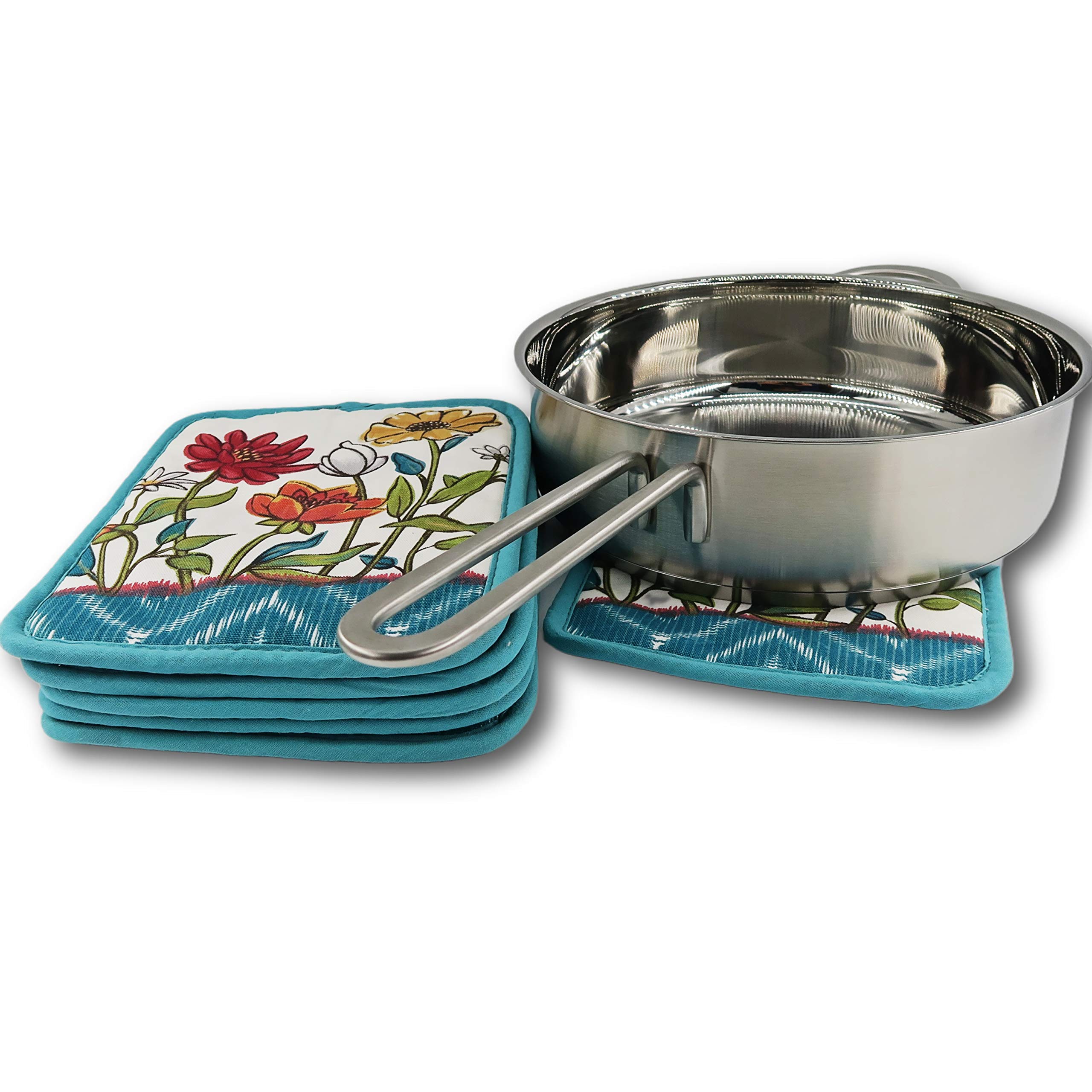 Topflappen für Küchen, Hot Pads, Hot Pads für Küche, Theken-Set, 22,9 x 17,8 cm