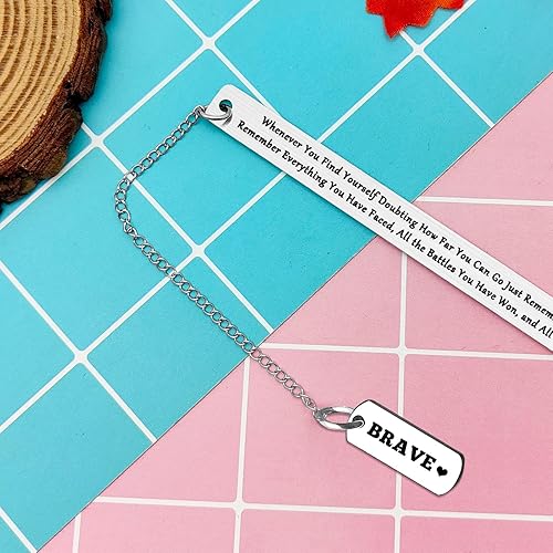 Miniatura 7 de Marcapáginas inspirador para recuperación de sobriedad, regalo AA para mujeres y hombres, graduación, cumpleaños, cirugía, sobreviviente, regalos