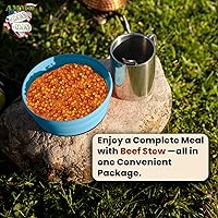 Vista 6 de MRE ricos en nutrientes - Comidas portátiles de supervivencia alimentaria - Larga vida útil lista para comer raciones de alimentos de emergencia