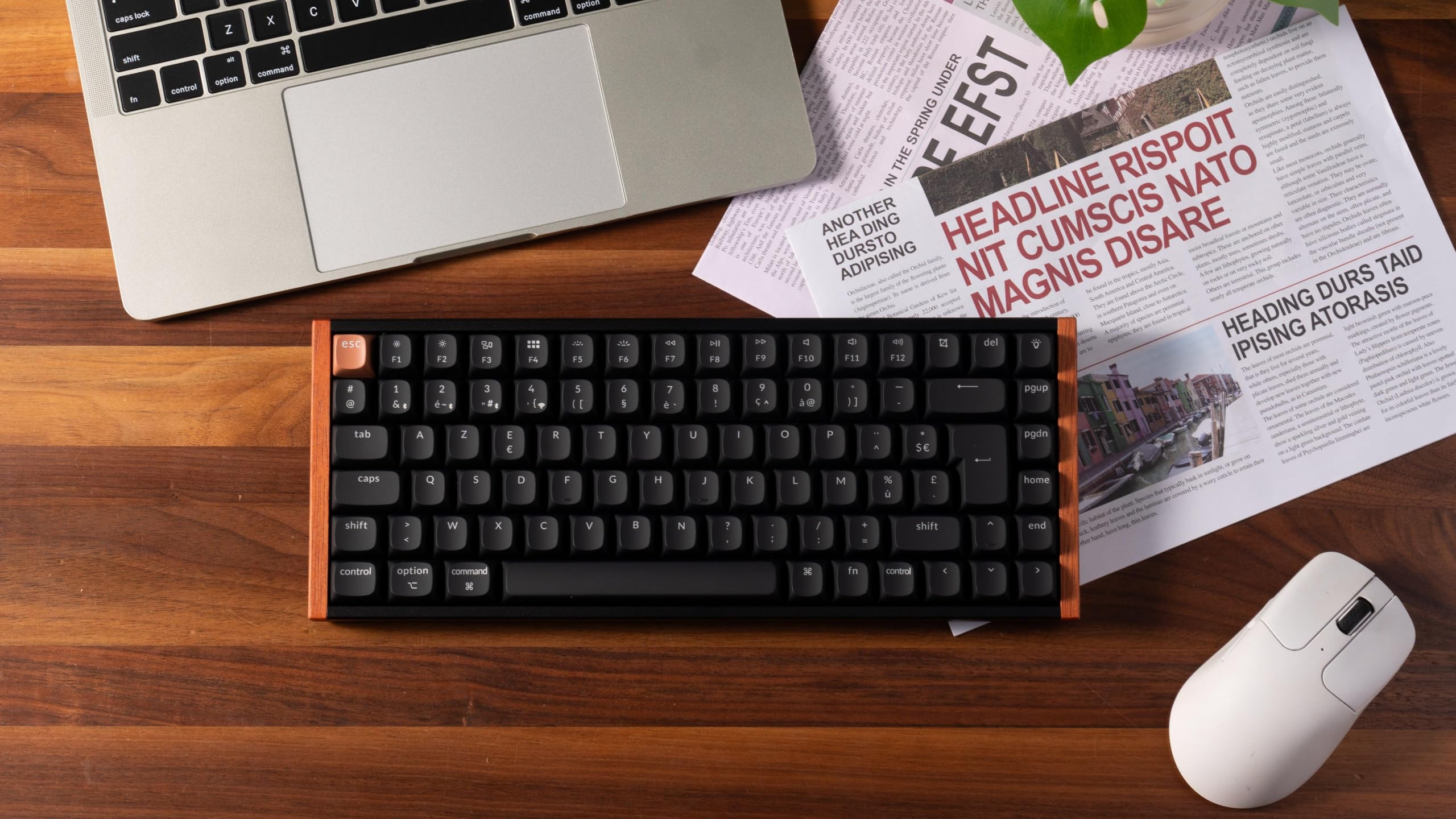 Keychron K2 HE Special Edition Black – Tastiera Wireless 75% ISO-IT con Switch Magnetica Gateron Double-Rail, Keycaps OSA PBT, Rapid Trigger, RGB e QMK Nera